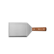 CAC China TNRW-BV65 Turner Beveled Edge Hv-Dty. SS Wood Hdl 6" Case Pack of 12/48 by CAC China (cac-china-tnrw-bv65-turner-beveled-edge-hv-dty-ss-wood-hdl-6-case-pack-of-12-48)
