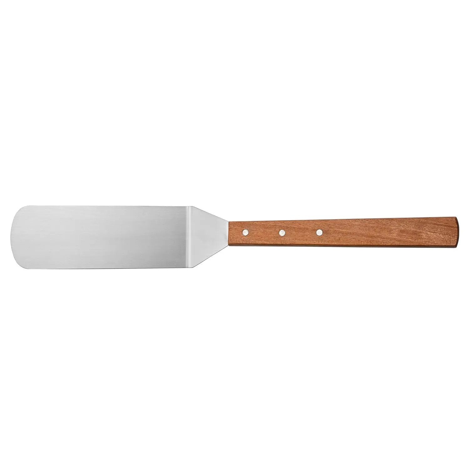 CAC China TNRW-LH93 Turner SS Long Wood Hdl 8-1/2" Case Pack of 12/48 by CAC China (cac-china-tnrw-lh93-turner-ss-long-wood-hdl-8-1-2-case-pack-of-12-48)