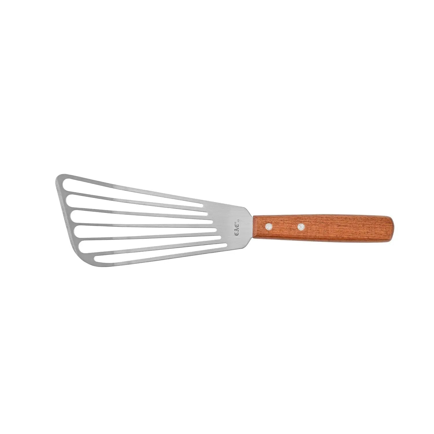 CAC China TNRW-SP73 Spatula Slotted SS Wood Hdl 6-3/4" Case Pack of 12/144 by CAC China (cac-china-tnrw-sp73-spatula-slotted-ss-wood-hdl-6-3-4-case-pack-of-12-144)