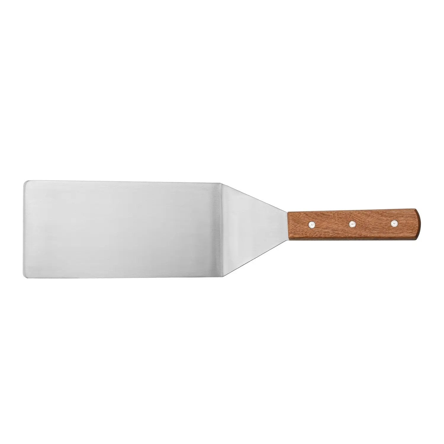 CAC China TNRW-ST84 Turner Steak SS Wood Hdl 8" Case Pack of 12/24 by CAC China (cac-china-tnrw-st84-turner-steak-ss-wood-hdl-8-case-pack-of-12-24)