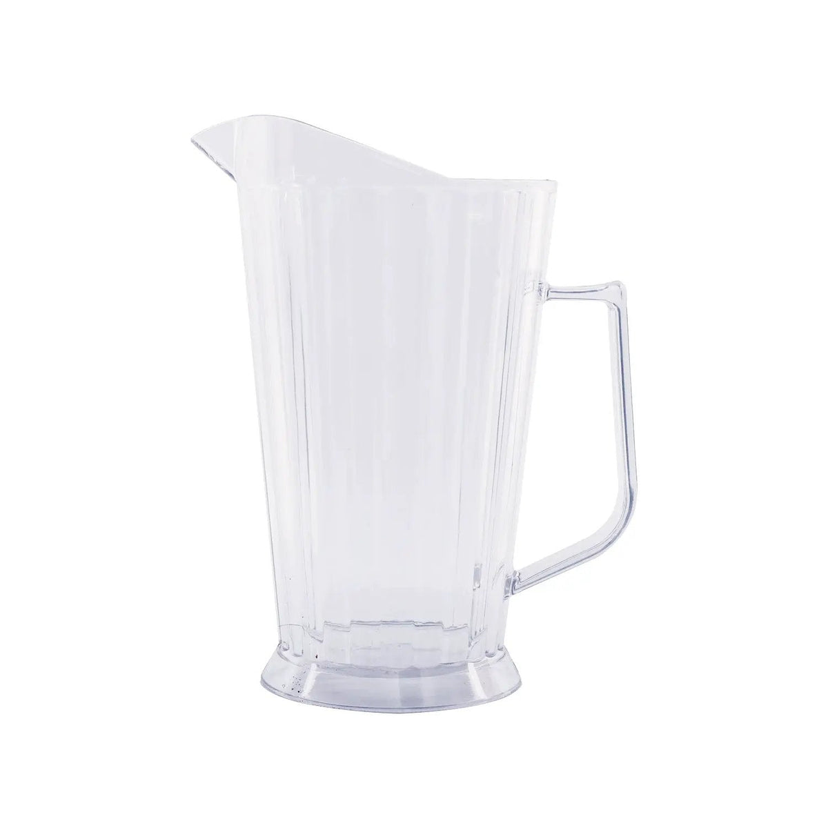 CAC China WPBR-61C 60 oz. Clear Polycarbonate Beer Pitcher Product Image