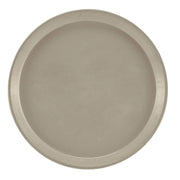 Cambro 1000104 Round Camtray Fiberglass Serving Tray, 10" Dia. - Desert Tan