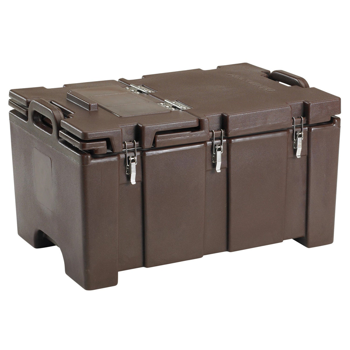 Cambro 100MPCHL131 Camcarrier 100 Series Top Loading Insulated Food Pan Carrier, GN 1/1 - Dark Brown
