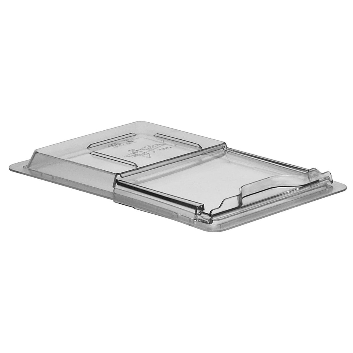 Cambro 1218SCCW135 Camwear SlidingLid for Half Size Food Boxes, 12" x 18" - Clear