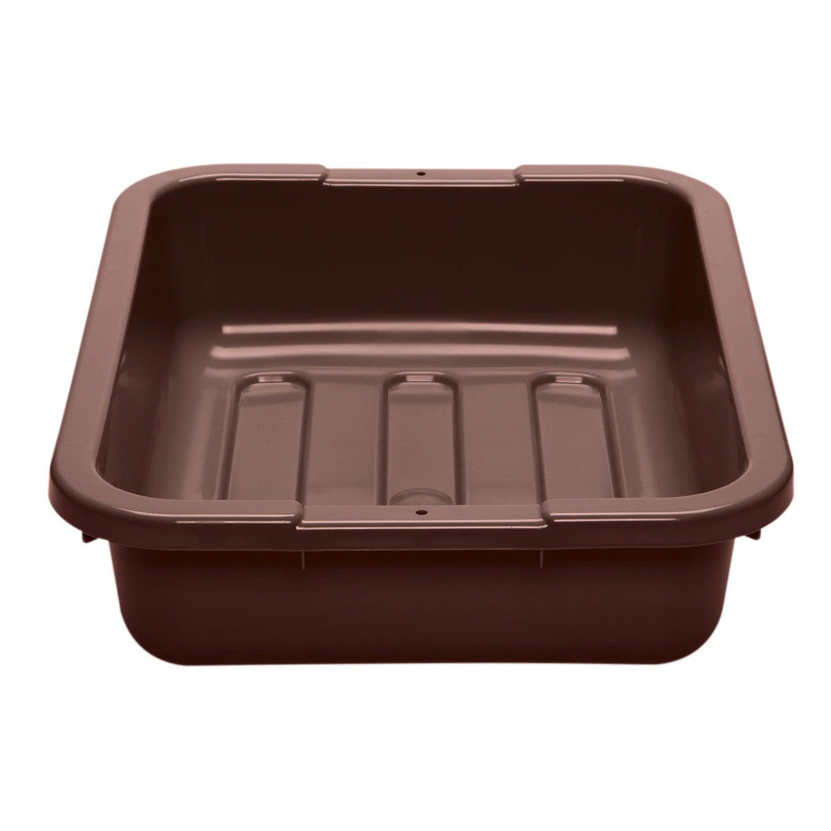 Cambro 1520CBP131 Poly Cambox Bus Box 15" x 20", 15 5/16" x 19 15/16" x 4 15/16" - Dark Brown