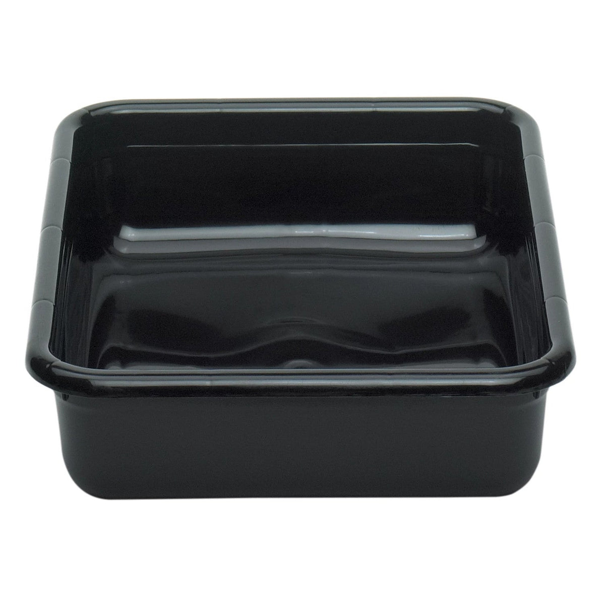 Cambro 1722CBP110 Poly Cambox Bus Box 17 x 22", Flat Bottom, 16 7/8" x 21 7/8" x 4 3/4" - Black