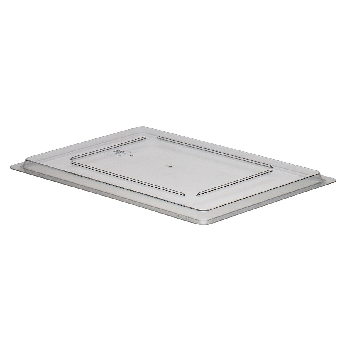 Cambro 1826CCW135 Camwear Flat Lid for Full Size 18" x 26" Food Boxes - Clear