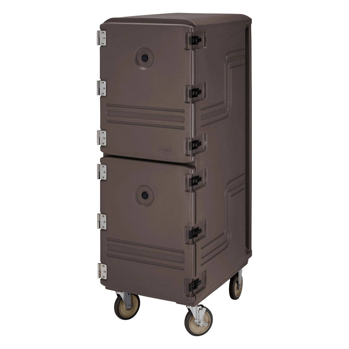 Cambro 1826DTCSP131 Camcart Tall Insulated Transport Cart, For Trays and Sheet Pans - Dark Brown