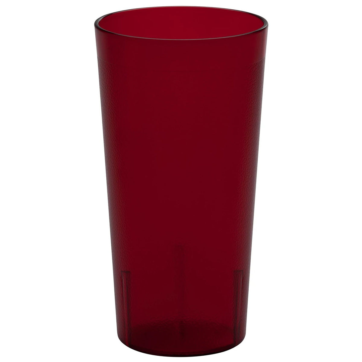 Cambro 2000P156 Colorware Tumbler, 22 oz. - Ruby Red