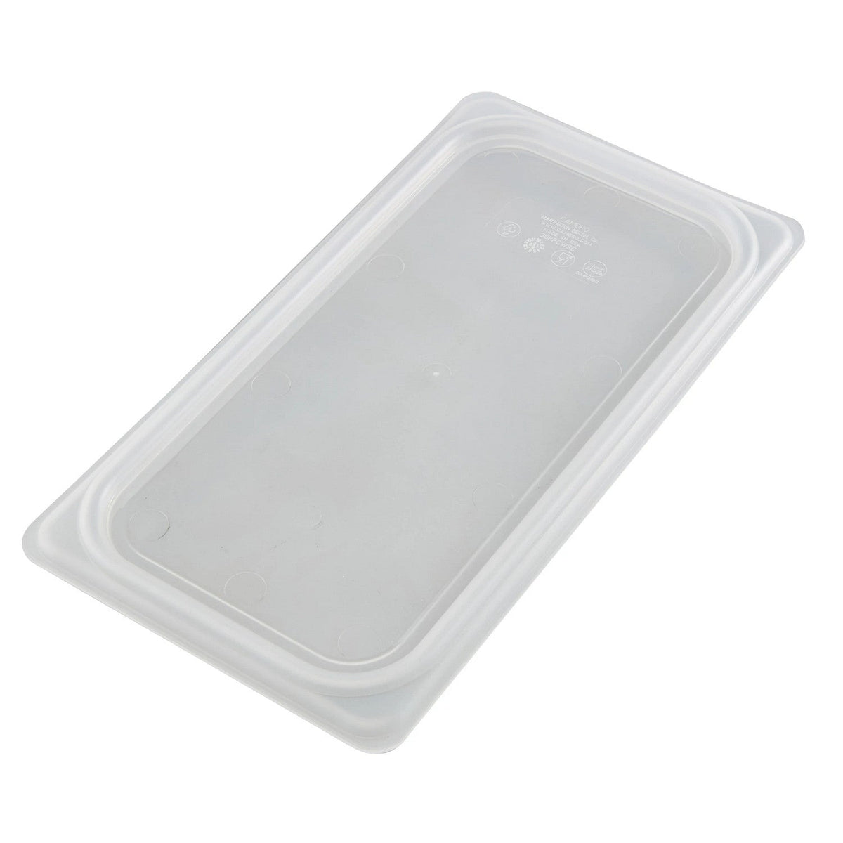 Cambro 30PPCWSC190 Translucent Third Size Food Pan Seal Cover - Translucent