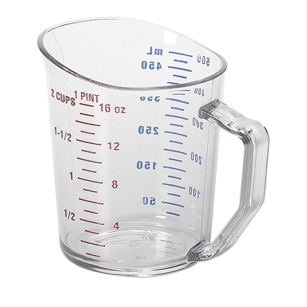 Cambro 50MCCW135 Camwear Polycarbonate Measuring Cup, 1 Pint - Clear