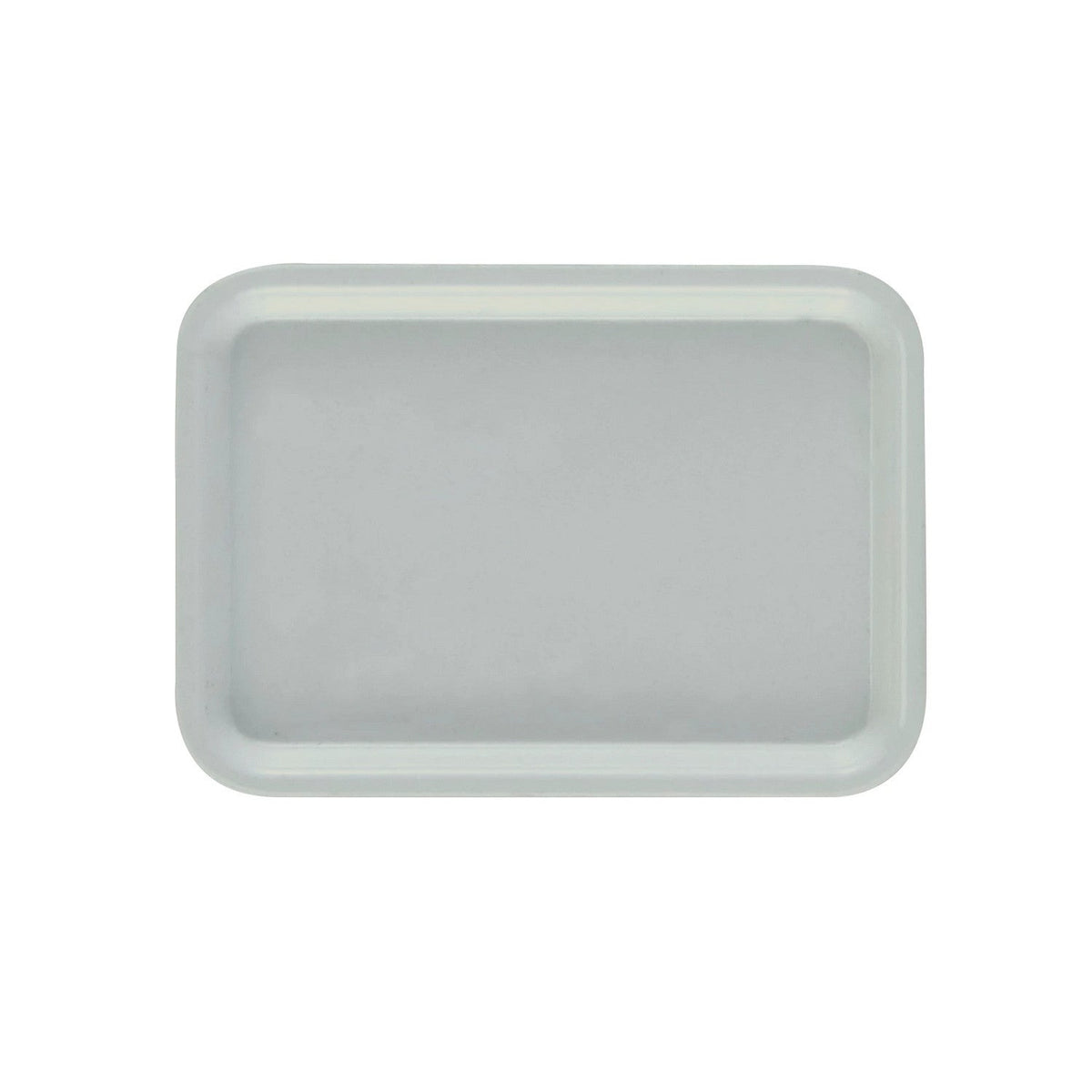 Cambro 57101 Rectangular Camtray Fiberglass Tray, 4 15/16" x 6 15/16" - Antique Parchment