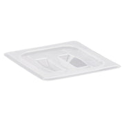 Cambro 60PPCH190 Translucent Sixth Size Food Pan Cover w/Handle - Translucent