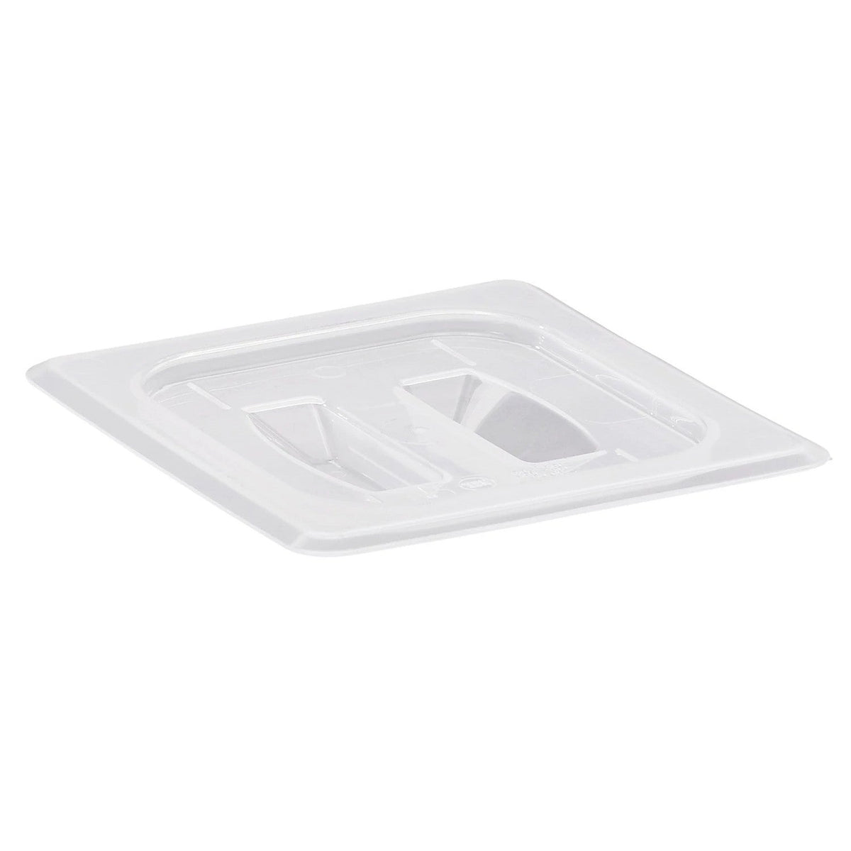 Cambro 60PPCH190 Translucent Sixth Size Food Pan Cover w/Handle - Translucent