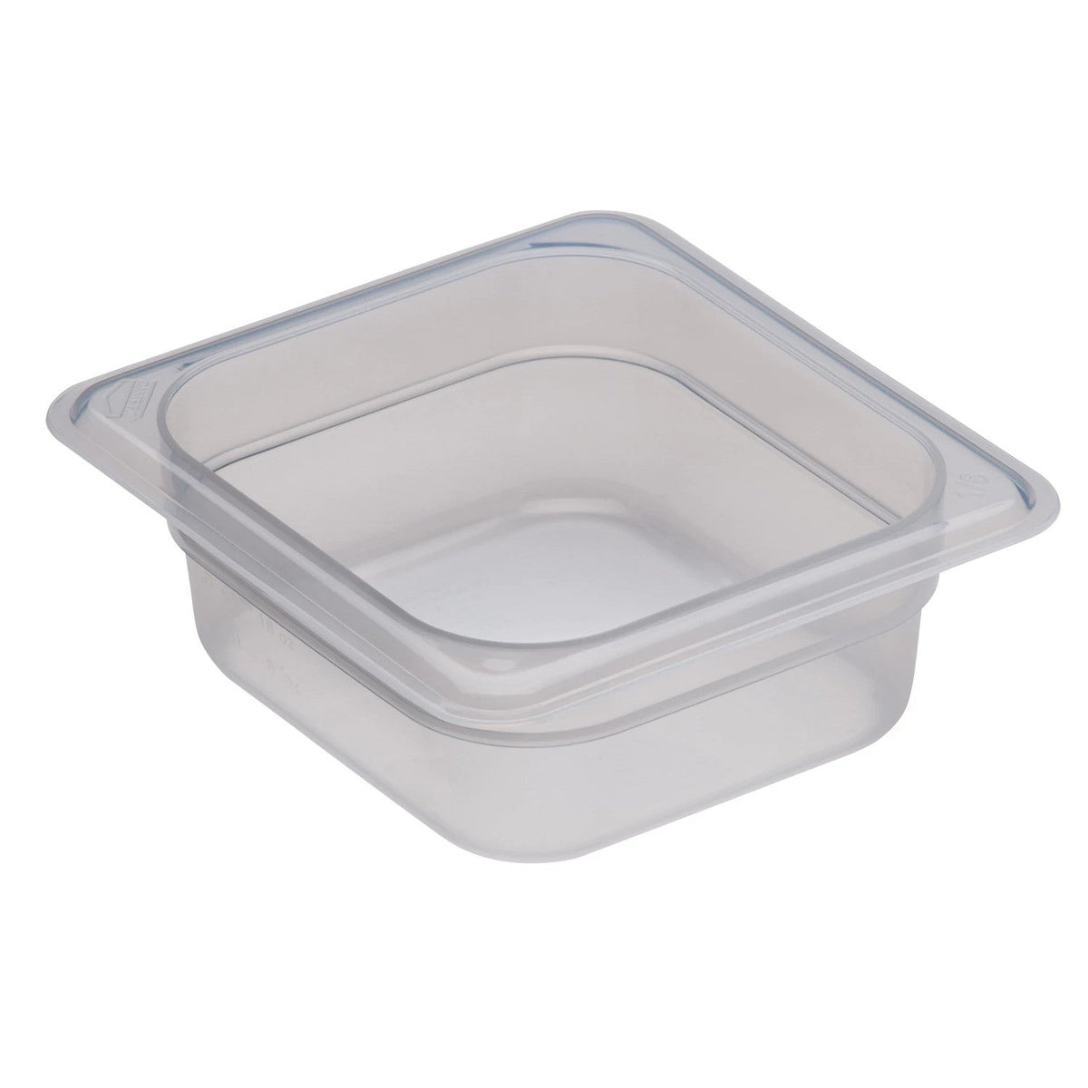 Cambro 62PP190 Translucent Sixth Size Food Pan, 2 1/2" Deep, 1.1 qt. - Translucent
