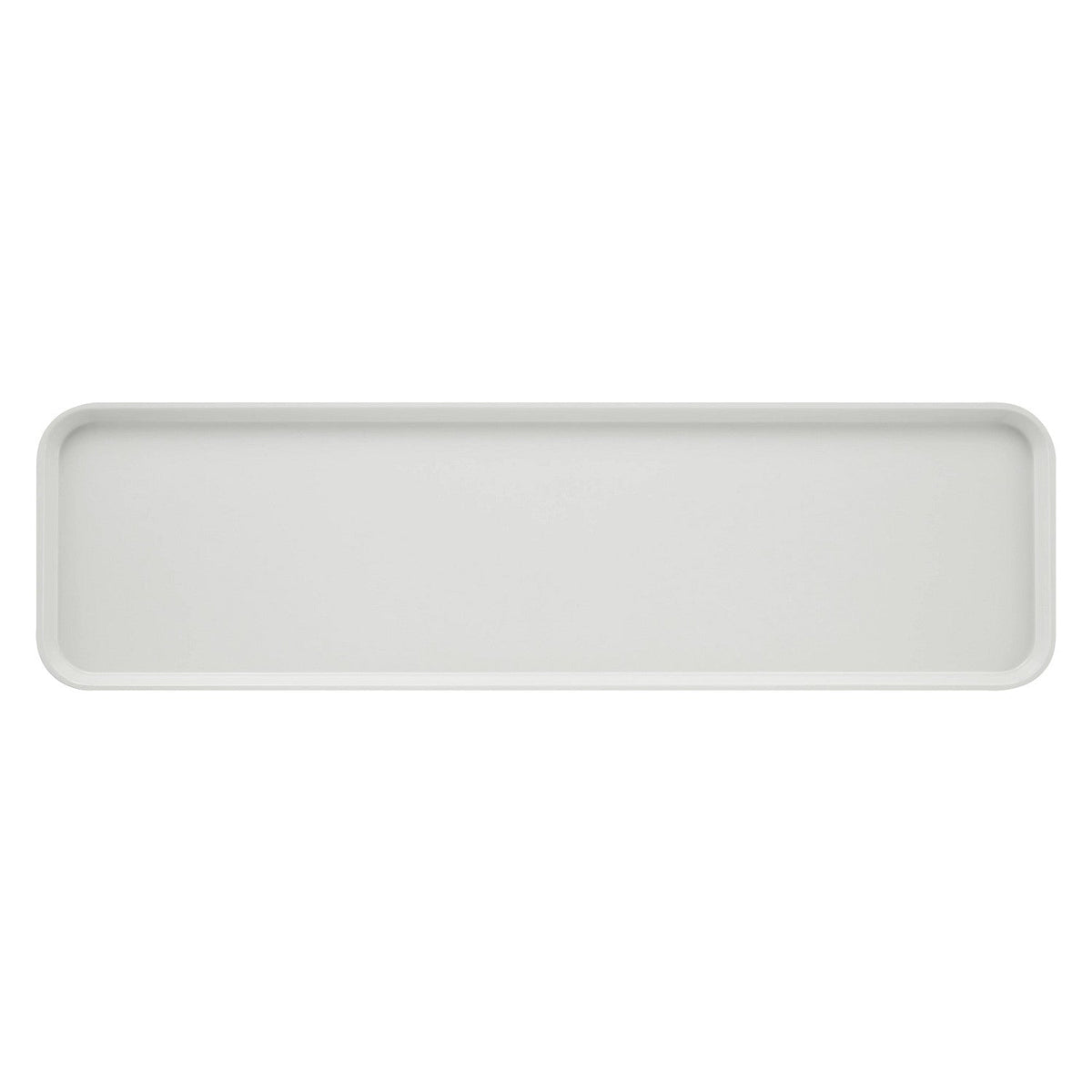 Cambro 6302MT148 Fiberglass Market Display Tray, 6 9/16" x 30" x 2" - White