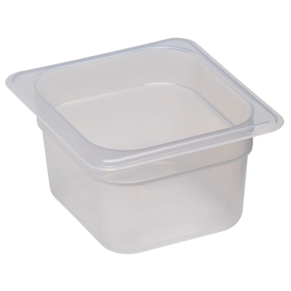 Cambro 64PP190 Translucent Sixth Size Food Pan, 4" Deep, 1.6 qt. - Translucent
