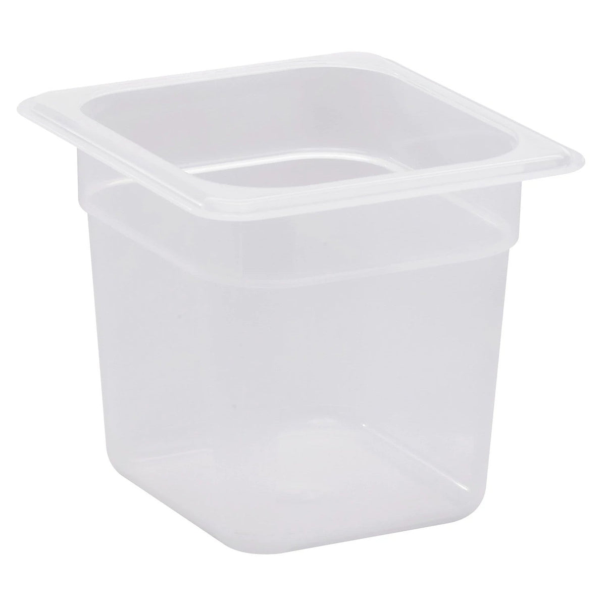 Cambro 66PP190 Translucent Sixth Size Food Pan, 6" Deep, 2.4 qt. - Translucent