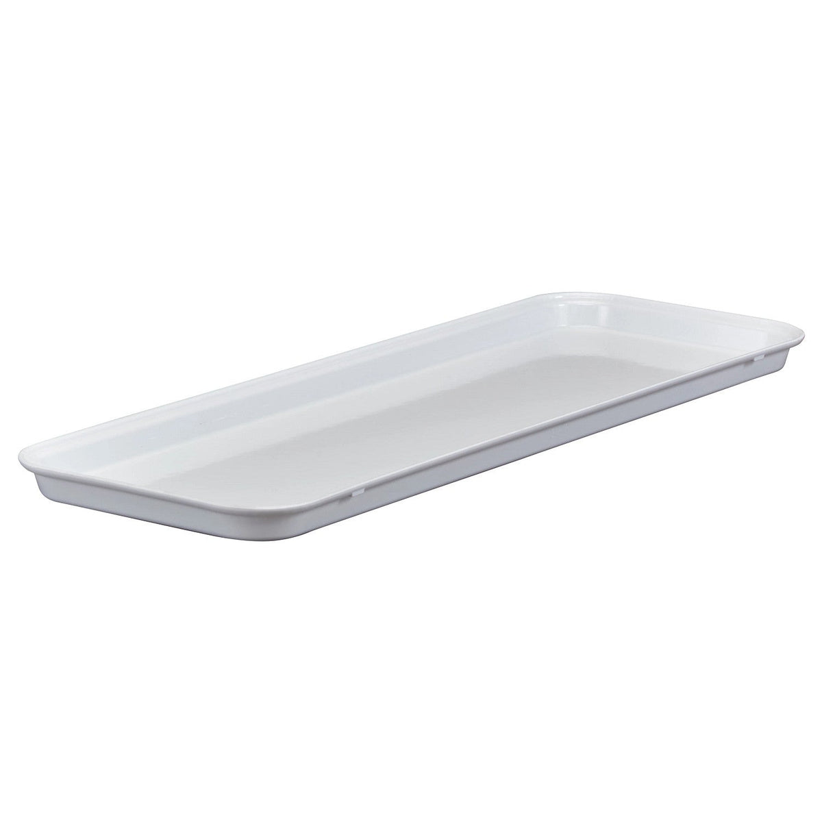 Cambro 826MT148 Fiberglass Market Display Tray, 8 1/4" x 25 1/2" x 3/4" - White