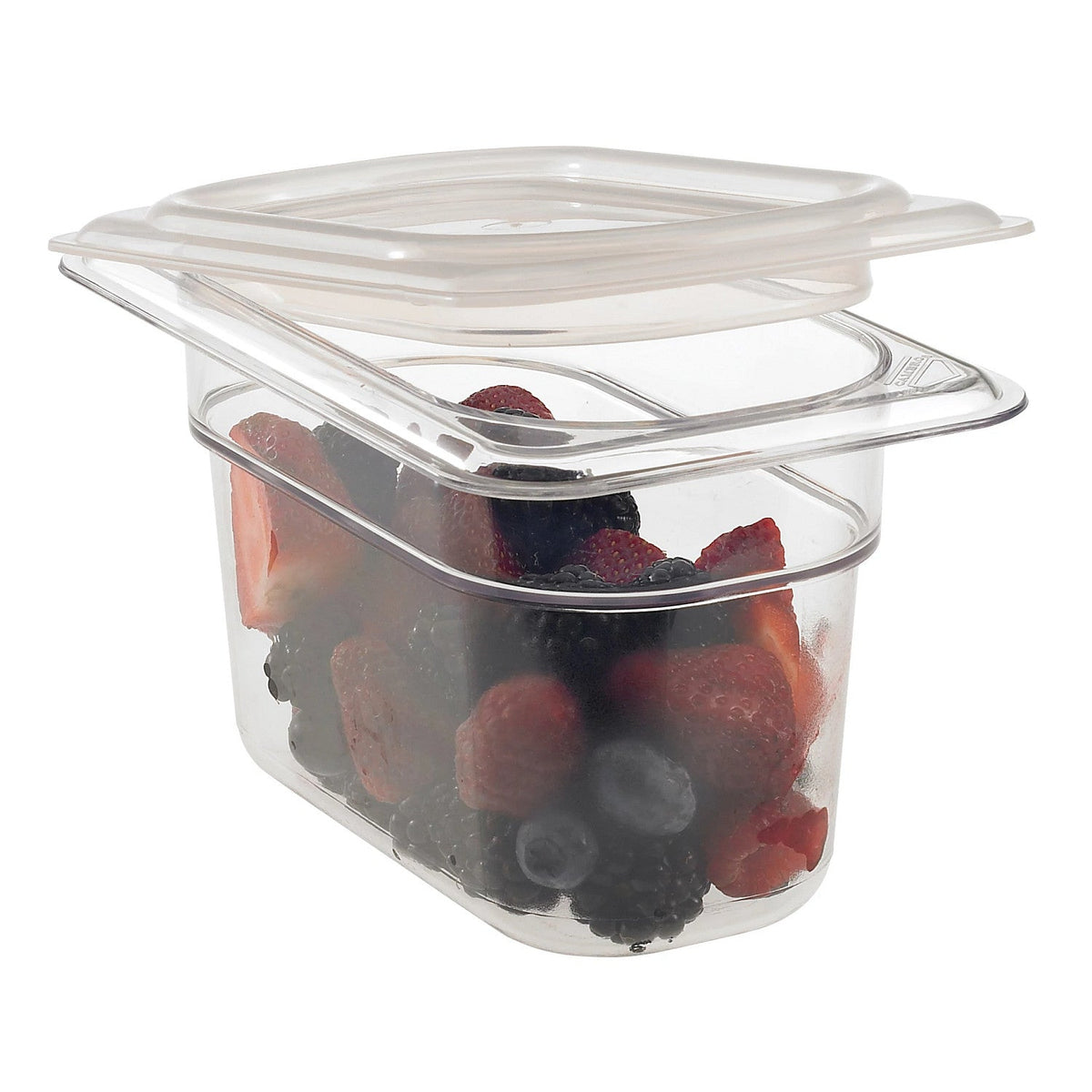 Cambro 90PPCWSC190 Translucent Ninth Size Food Pan Seal Cover - Translucent