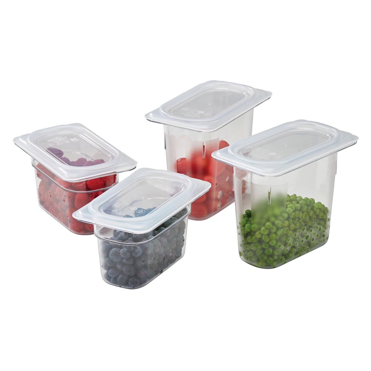 Cambro 90PPCWSC190 Translucent Ninth Size Food Pan Seal Cover - Translucent