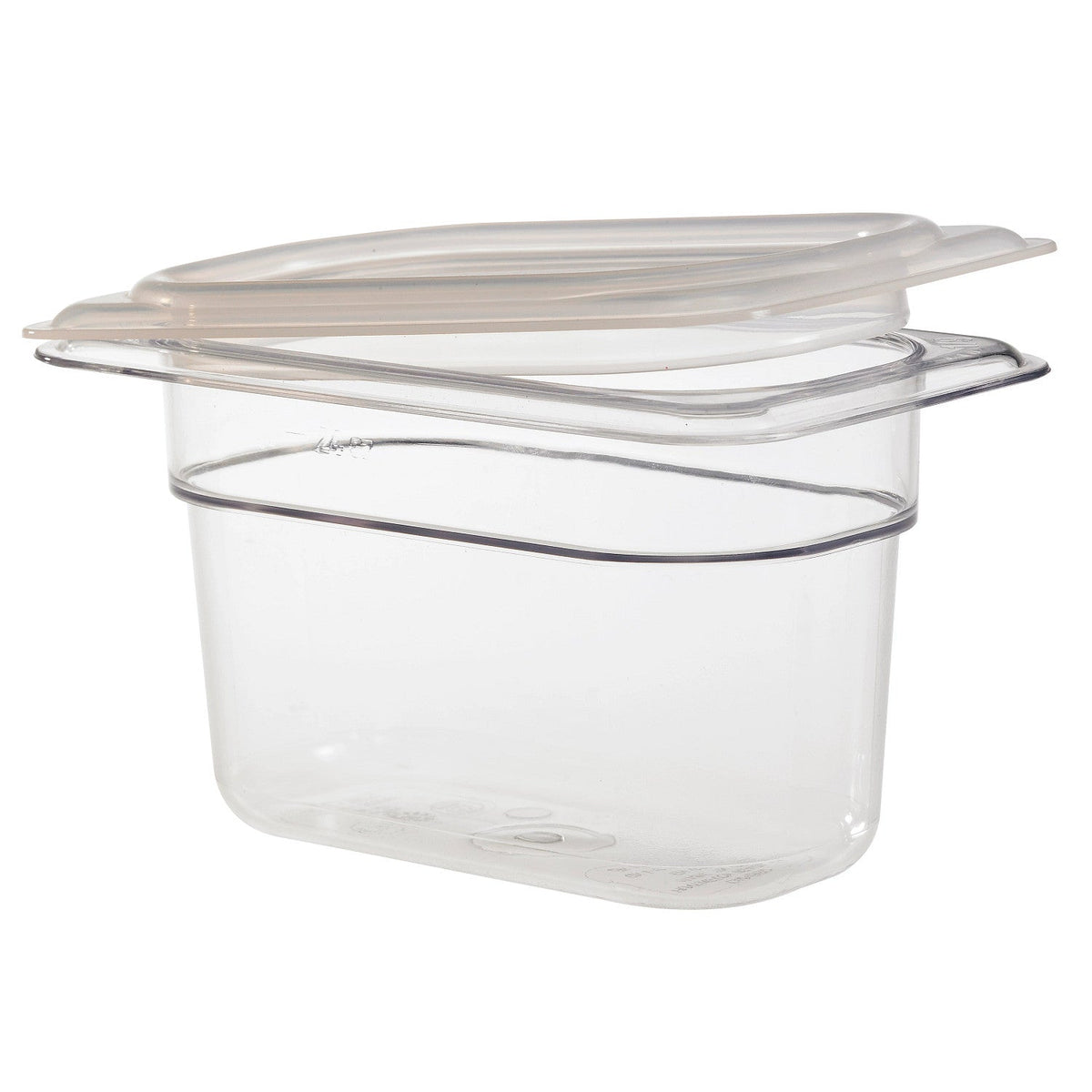 Cambro 90PPCWSC190 Translucent Ninth Size Food Pan Seal Cover - Translucent