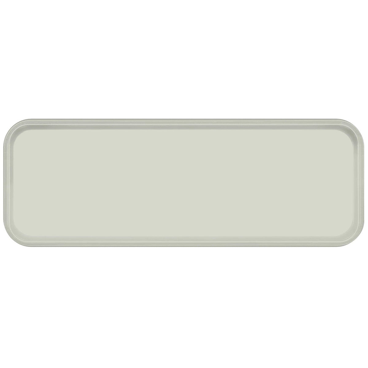 Cambro 926101 Rectangular Camtray Fiberglass Tray, 8 7/8" x 25 9/16" - Antique Parchment