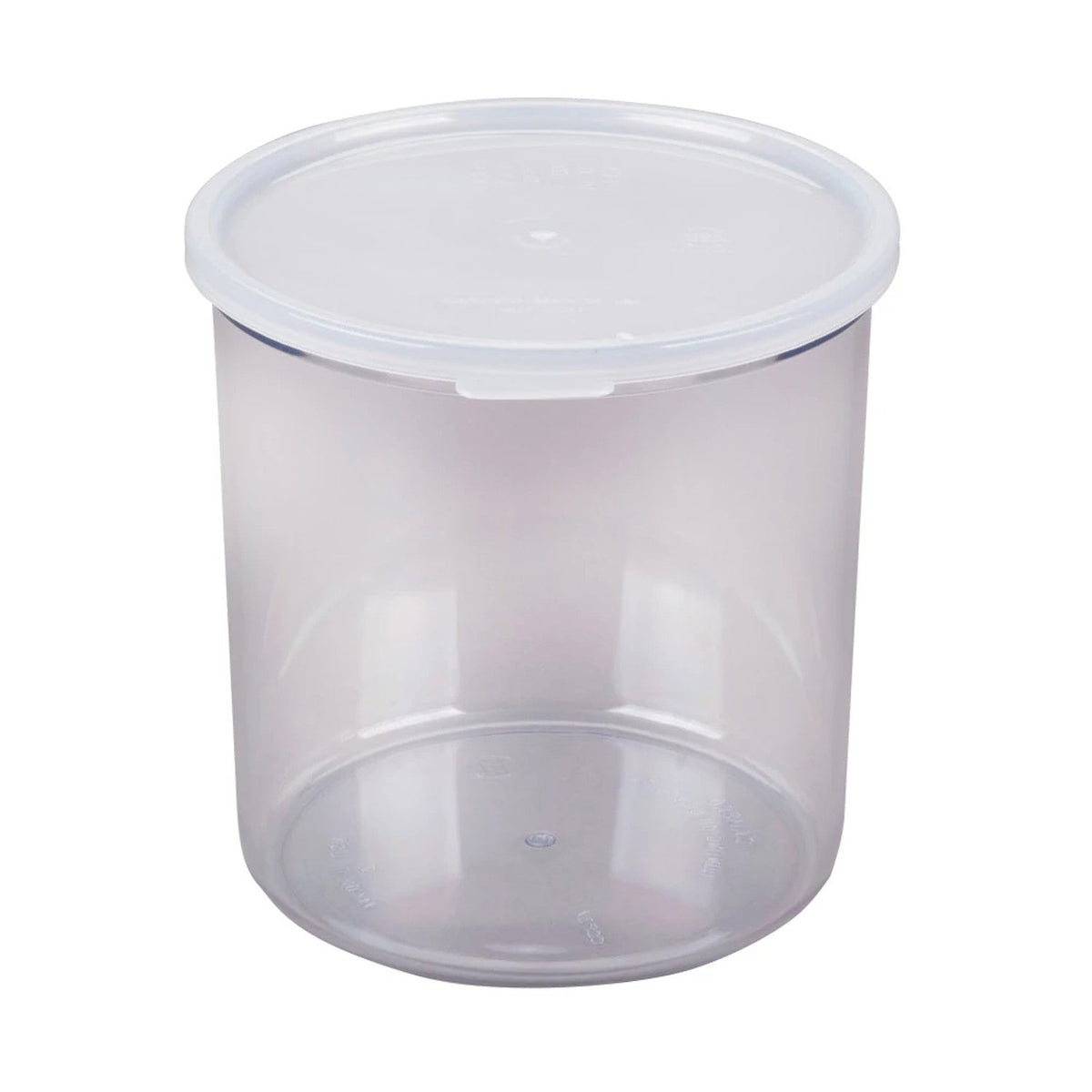 Cambro CCP27152 Salad Bar Crock, 2.7 qt., 6 5/8" Dia. x 6 3/4" H - Clear