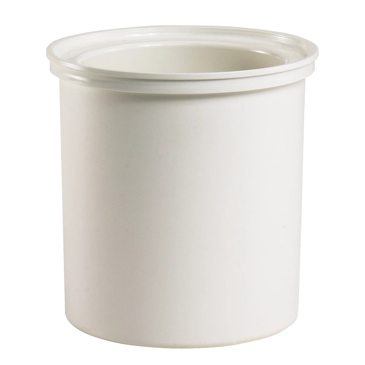 Cambro CFR18148 ColdFest Insulated Round Crock, 1.7 qt., Ice-Free Cold Holding - White
