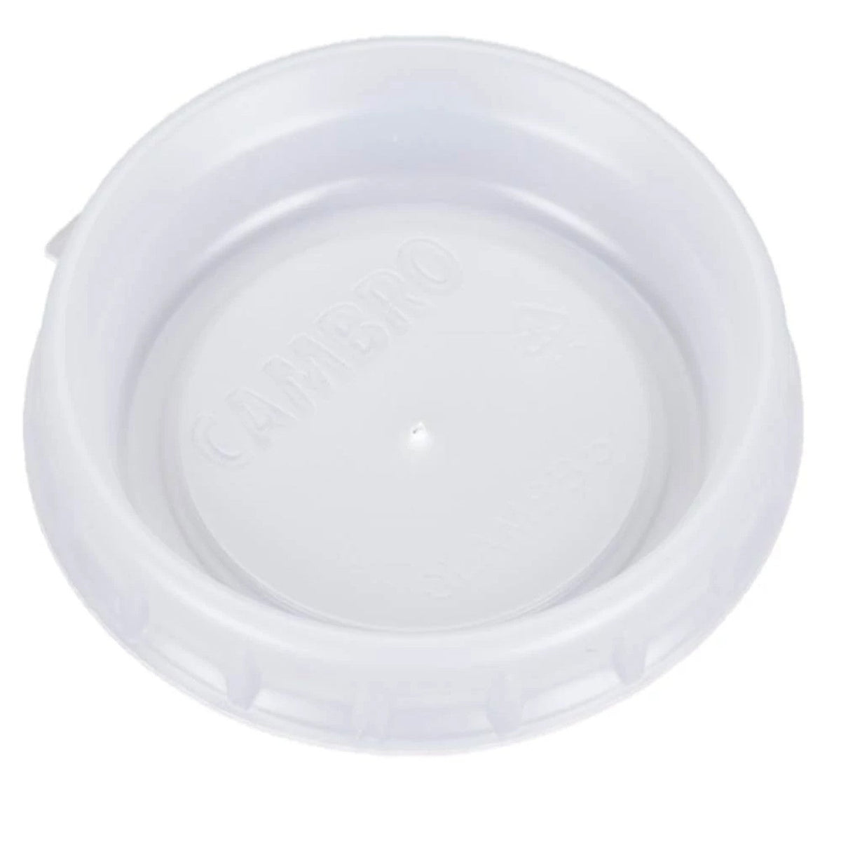 Cambro CLAM8B5190 Disposable CamLid, Fits Huntington Tumbler HT16CW, 16 oz. - Translucent