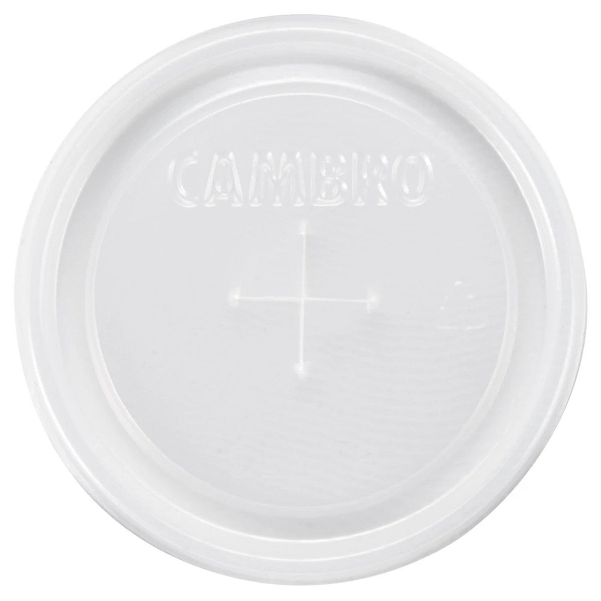 Cambro CLST6190 Disposable CamLid, Fits Lido Tumbler LDT6, 6 oz. - Translucent