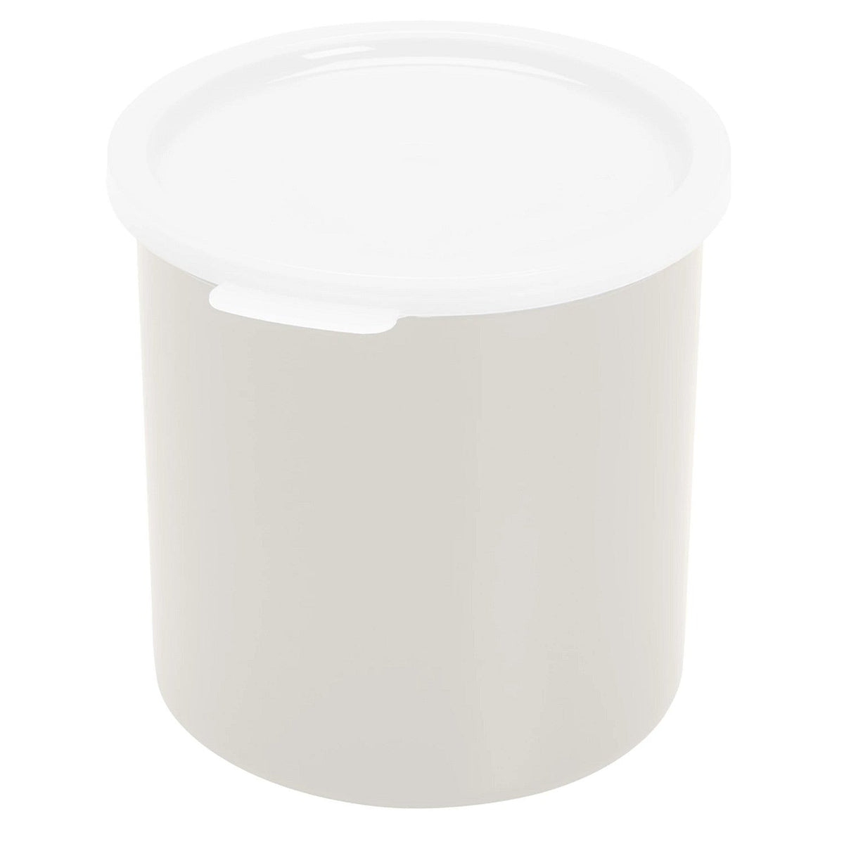 Cambro CP12148 Salad Bar Crock, 1.2 qt., 5 1/4" Dia. x 5 3/16" H - White
