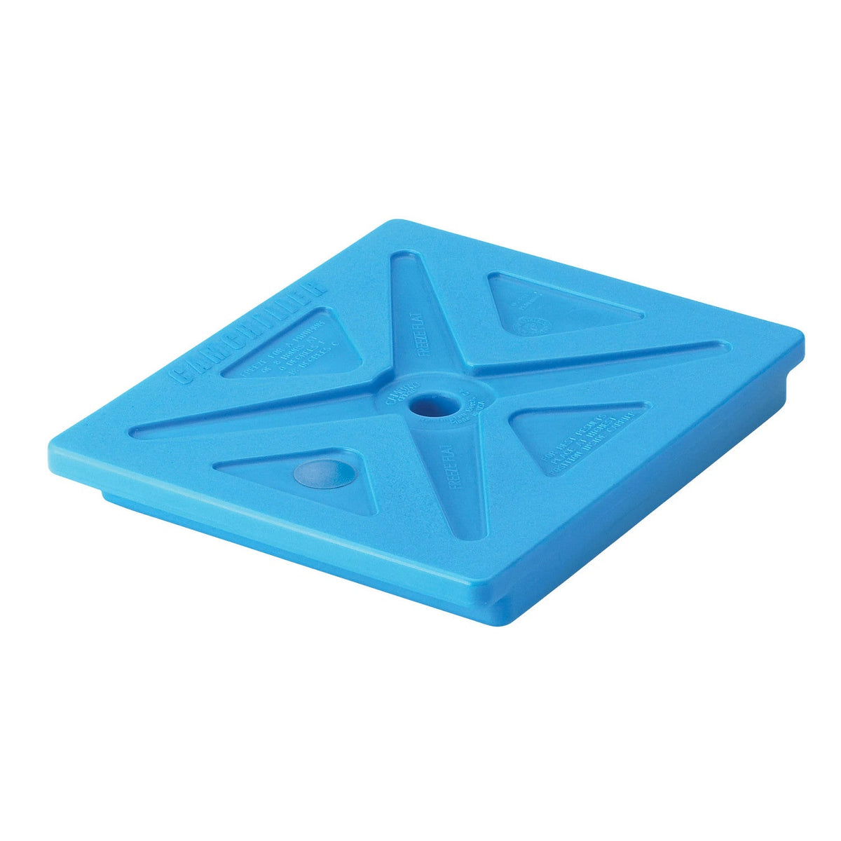 Cambro CP2632443 Camchiller Half Size Freezable Chiller Plate, 12.8" x 10.4" x 1.2" - Glacier Blue