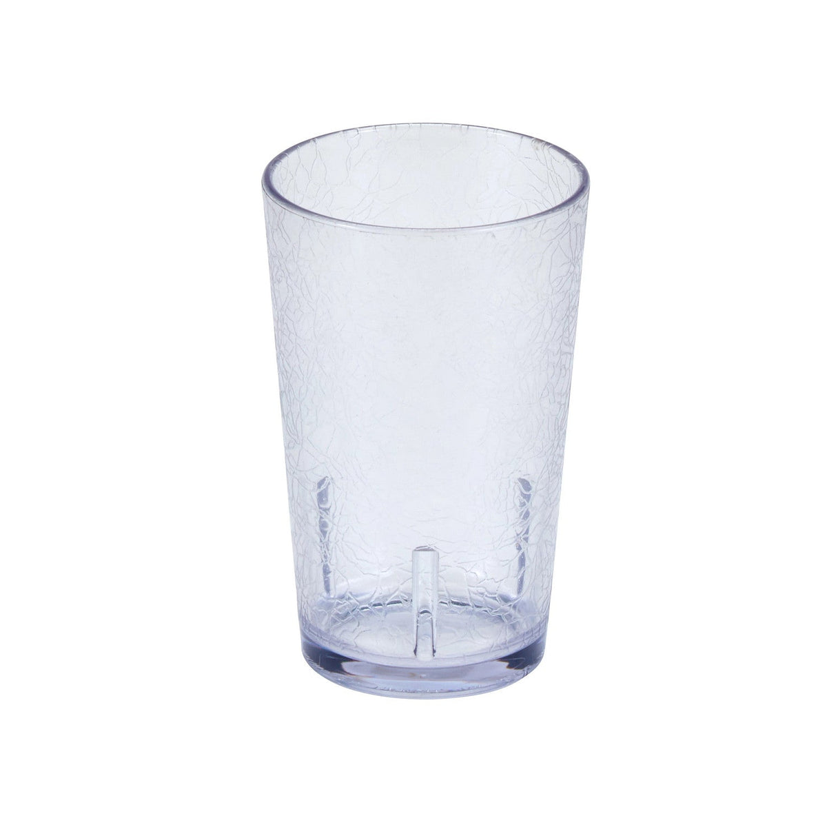 Cambro D8152 Del Mar Crackled Tumbler, 8 oz. - Clear