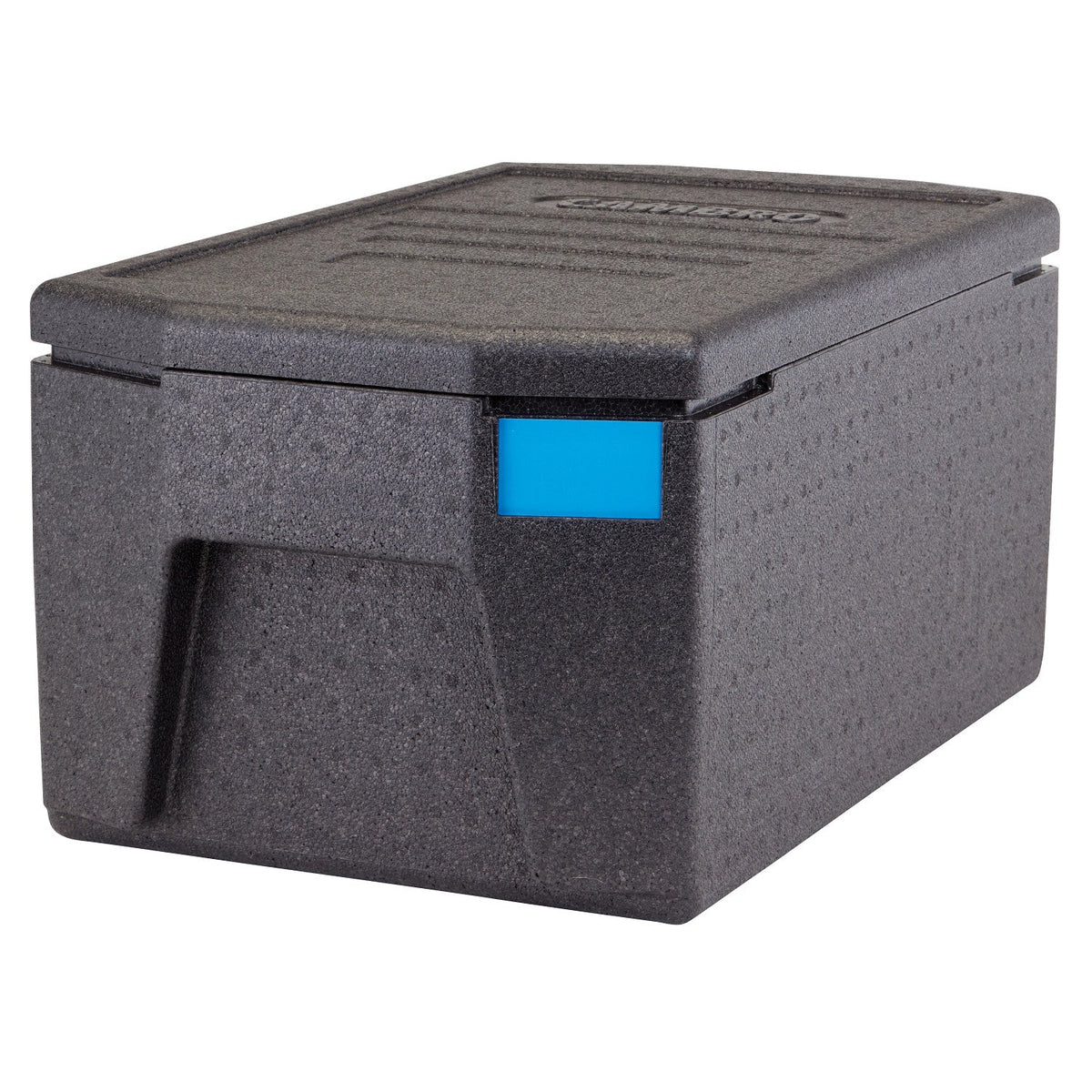 Cambro EPP180LHSW110 Cam GoBox Top Loading Insulated Carrier, GN 1/1 With Large Handle - Black