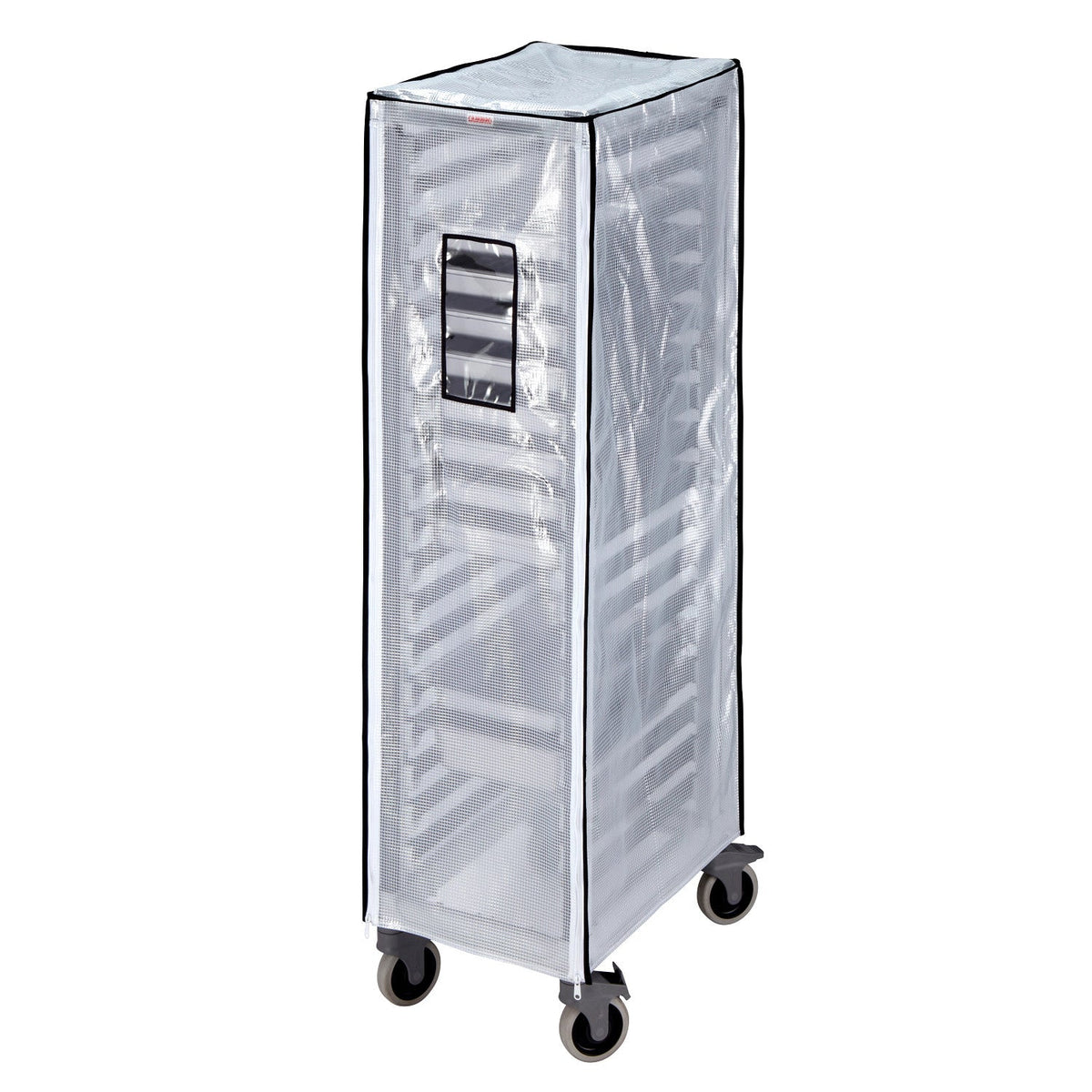 Cambro GBCTUGNPR11CLR Vinyl Cover for Camshelving GN 1/1 Food Pan Trolley - Clear