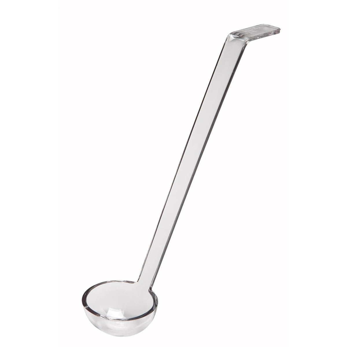 Cambro LD105135 Camwear Portion Ladle, 1.0 oz., 10 9/16" Handle - Clear