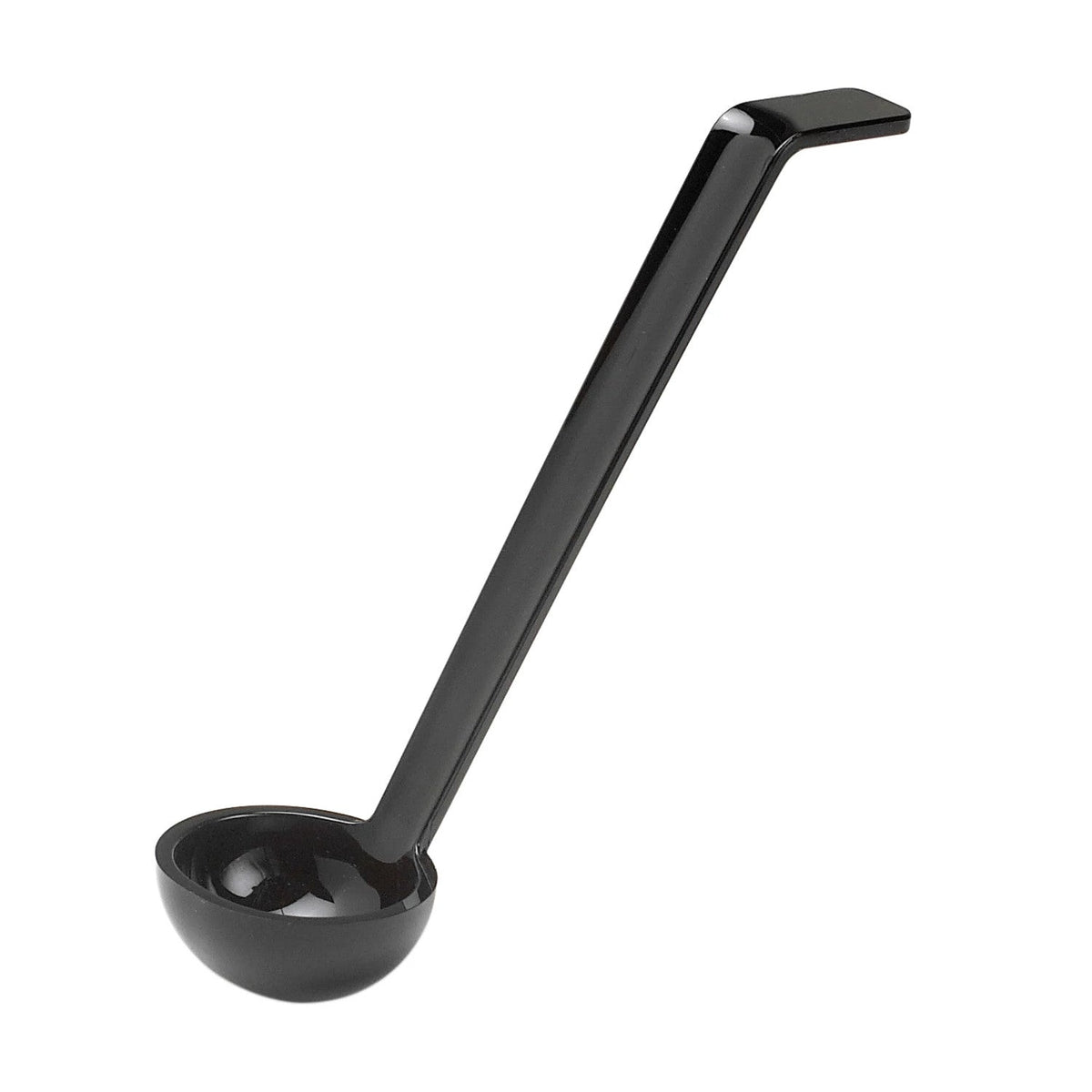 Cambro LD85110 Camwear Portion Ladle, 3/4 oz., 8 1/2" Handle - Black