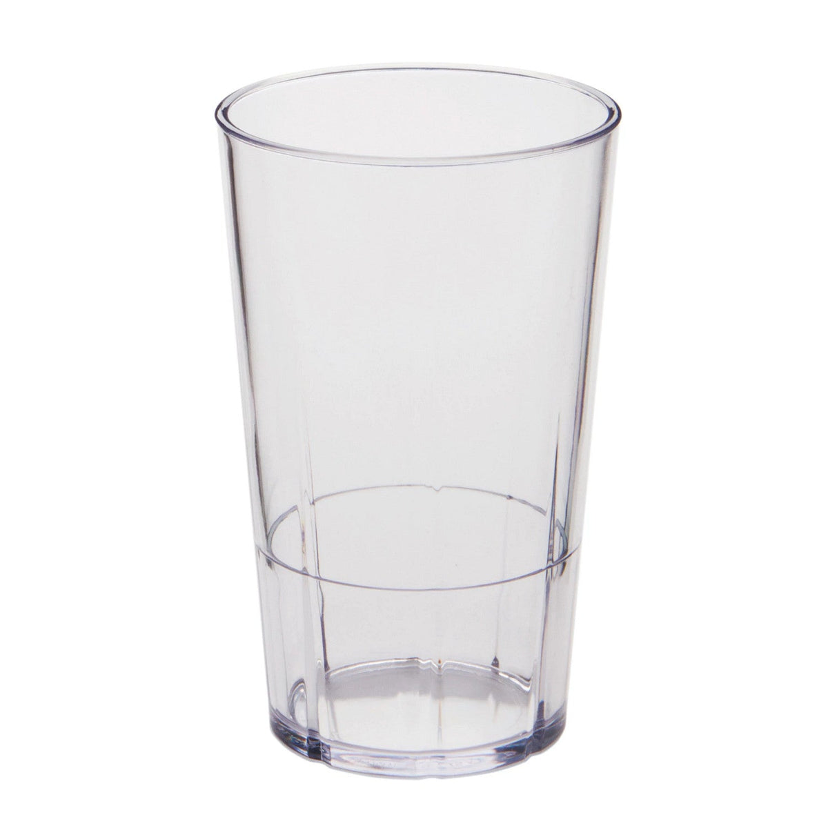 Cambro LDT16152 Lido Clear Plastic Tumbler, 16 oz. - Clear
