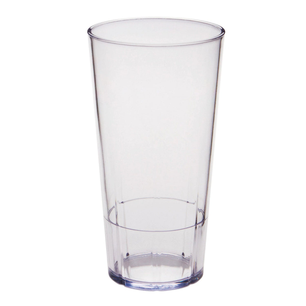 Cambro LDT22152 Lido Clear Plastic Tumbler, 22 oz. - Clear