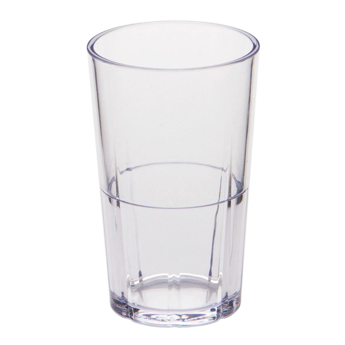 Cambro LDT5152 Lido Clear Plastic Tumbler, 5 oz. - Clear