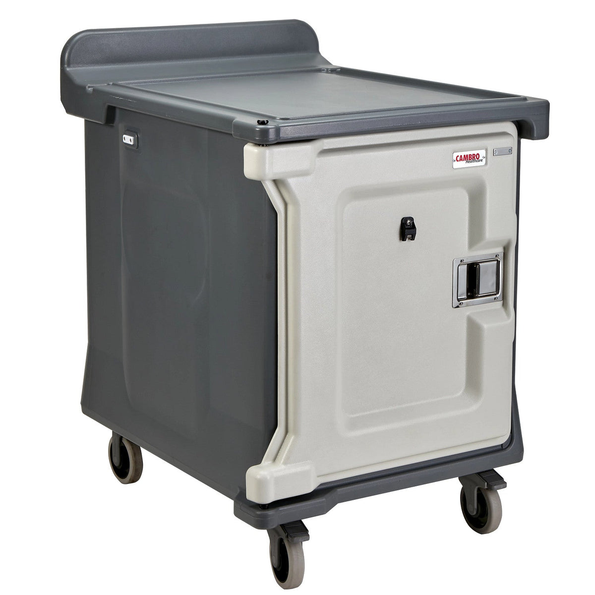 Cambro MDC1520S10191 10-Tray Insulated Meal Delivery Cart, 15" x 20" Trays - Granite Gray