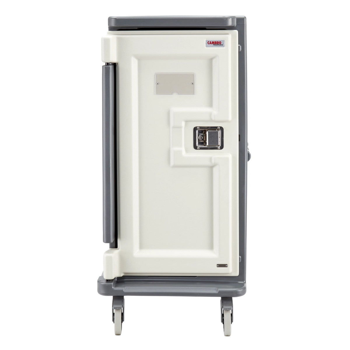 Cambro MDC1520T16191 Tall 16-Tray Insulated Meal Delivery Cart, 15" x 20" Trays - Granite Gray