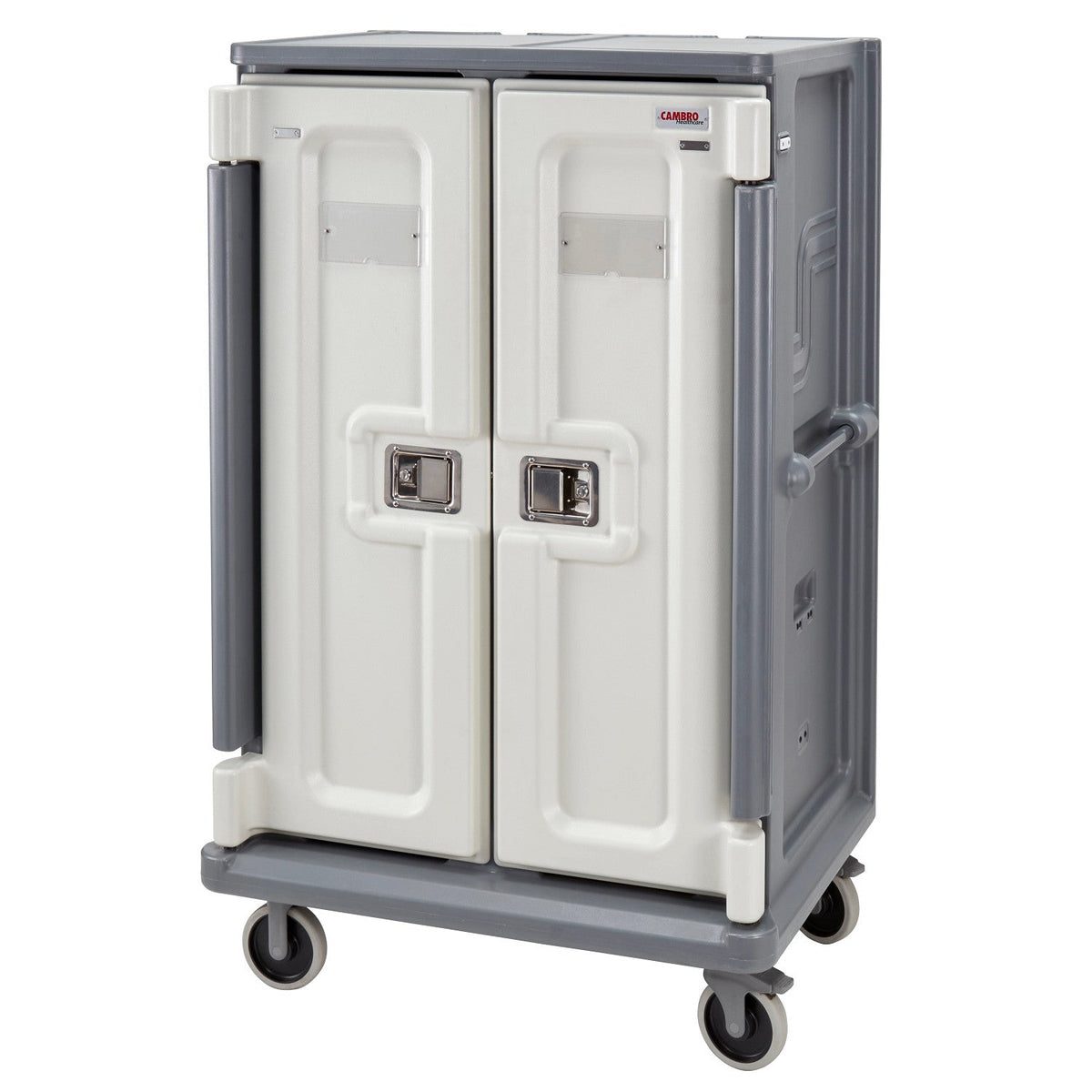 Cambro MDC1520T20191 Tall Insulated Meal Delivery Cart, 20 Trays, 15" x 20" - Granite Gray