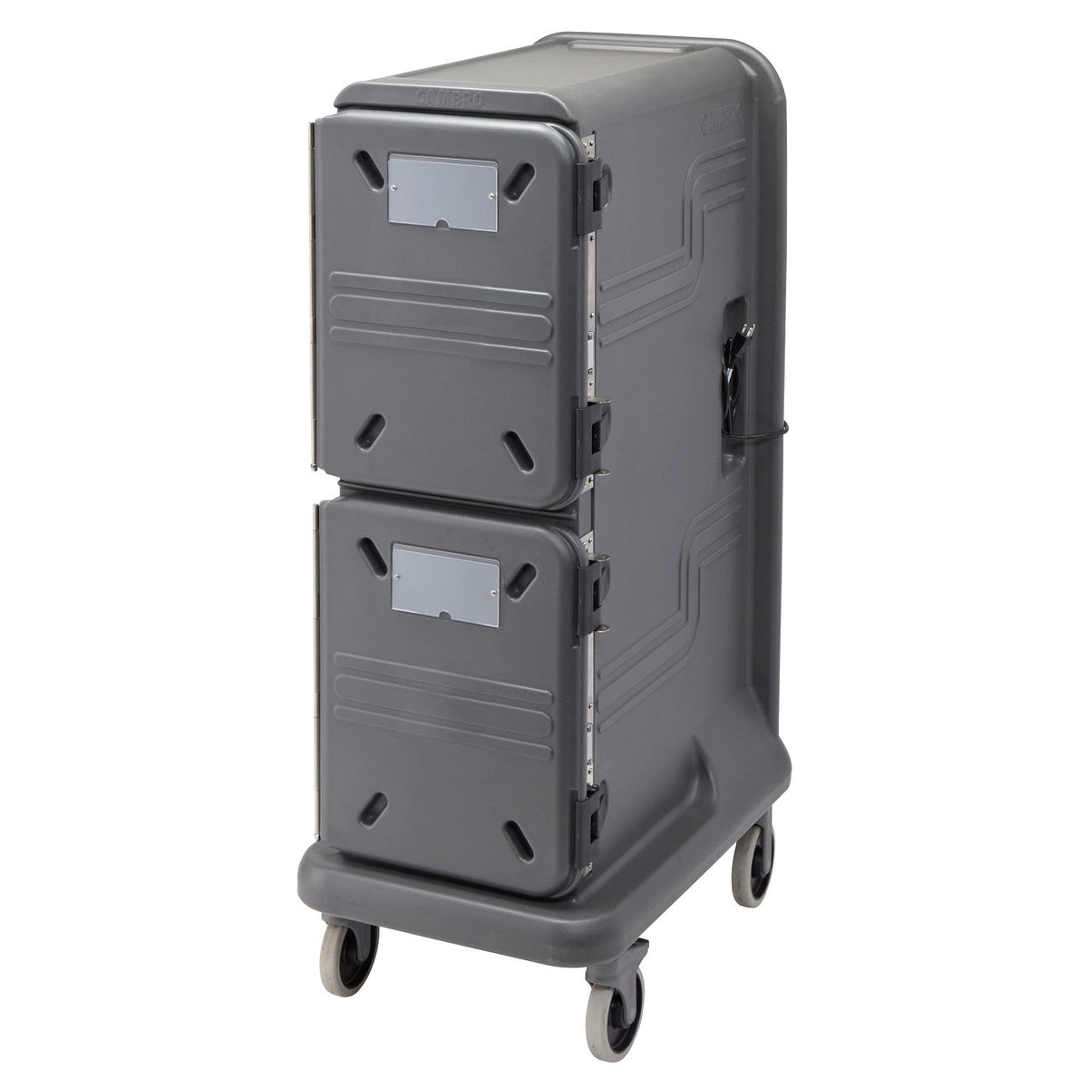 Cambro PCU800CC615 Pro Cart Ultra PCU800 Electric Pan Carrier, Cold/Cold - Charcoal Gray