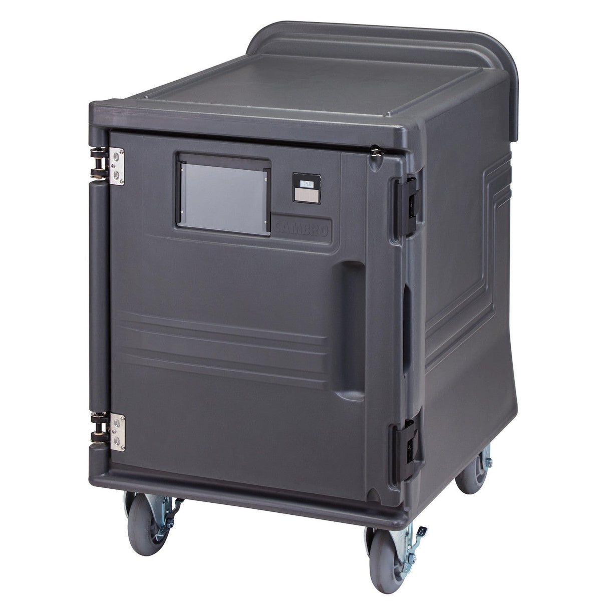 Cambro PCULC615 Pro Cart Ultra Low Insulated Transport Cart, Electric Unit 110V, Cold Cart - Charcoal Gray