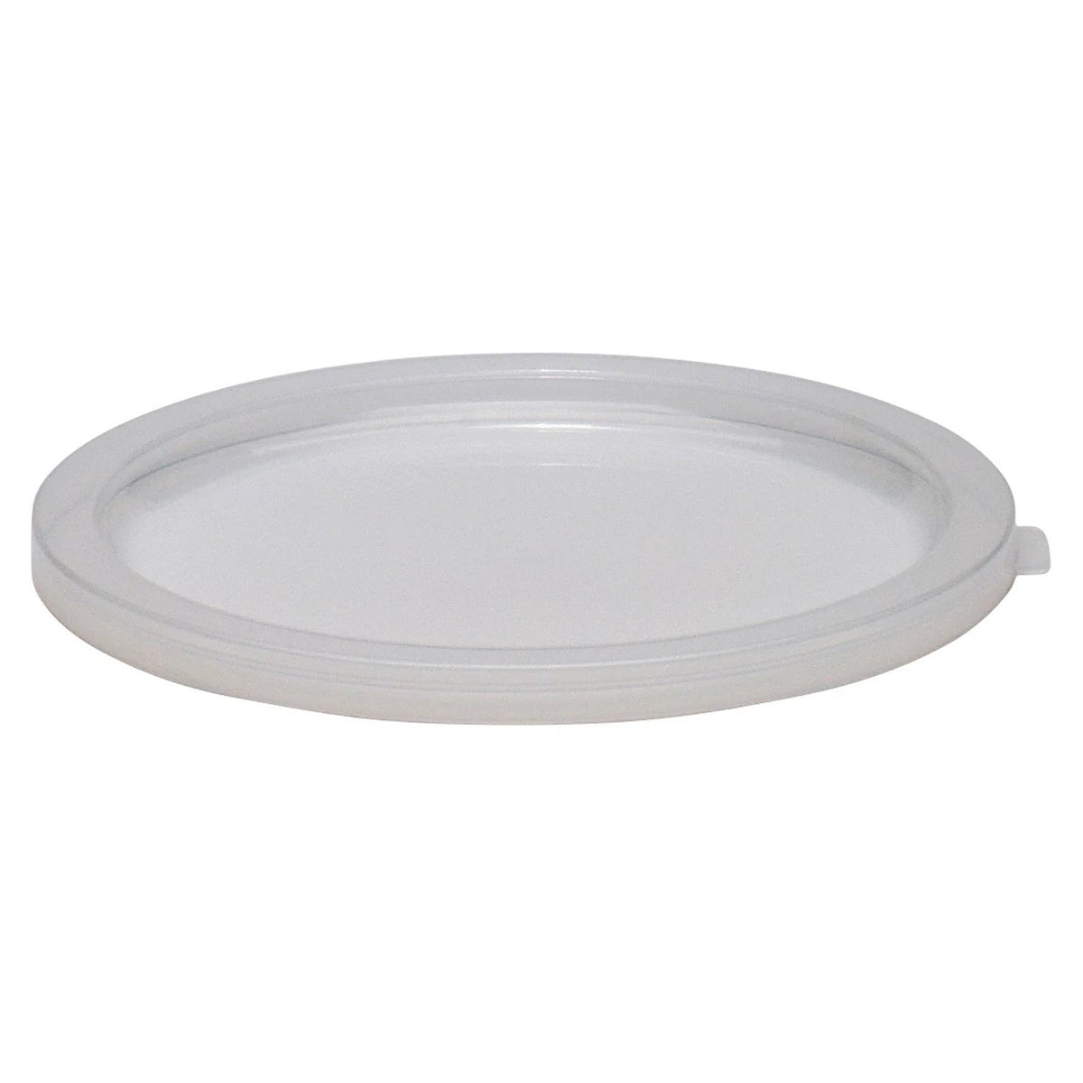 Cambro RFSC12148 Snap-On Round Poly Cover, Fits 12 qt, 18. 22 qt. Poly Round, White - White