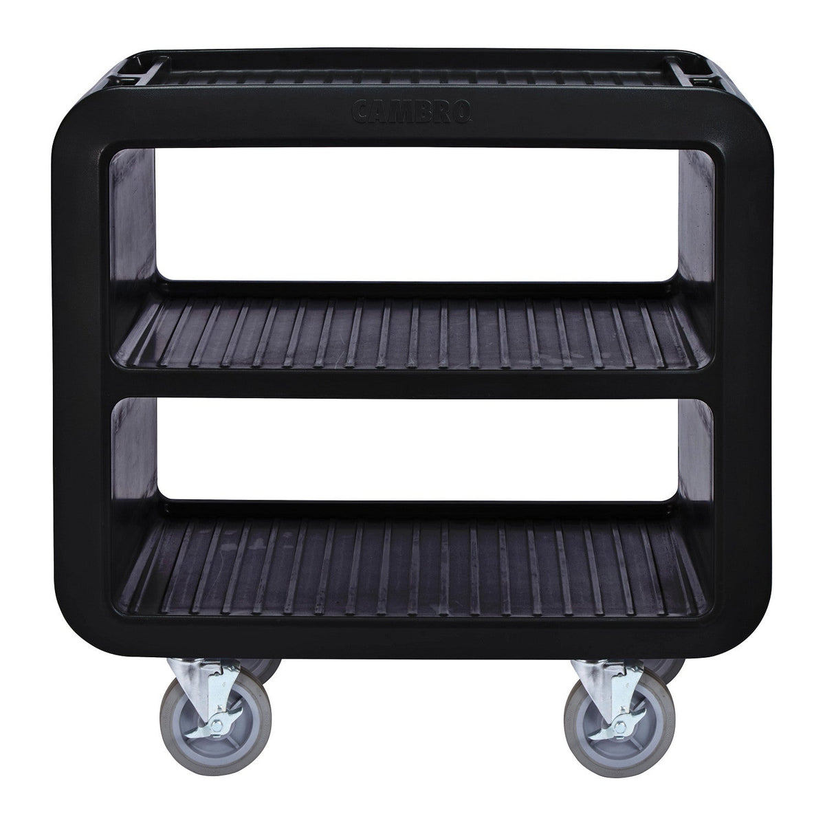 Cambro SC230110 Service Cart Pro Utility Cart, 37 1/2" x 22" x 37 1/4" - Black
