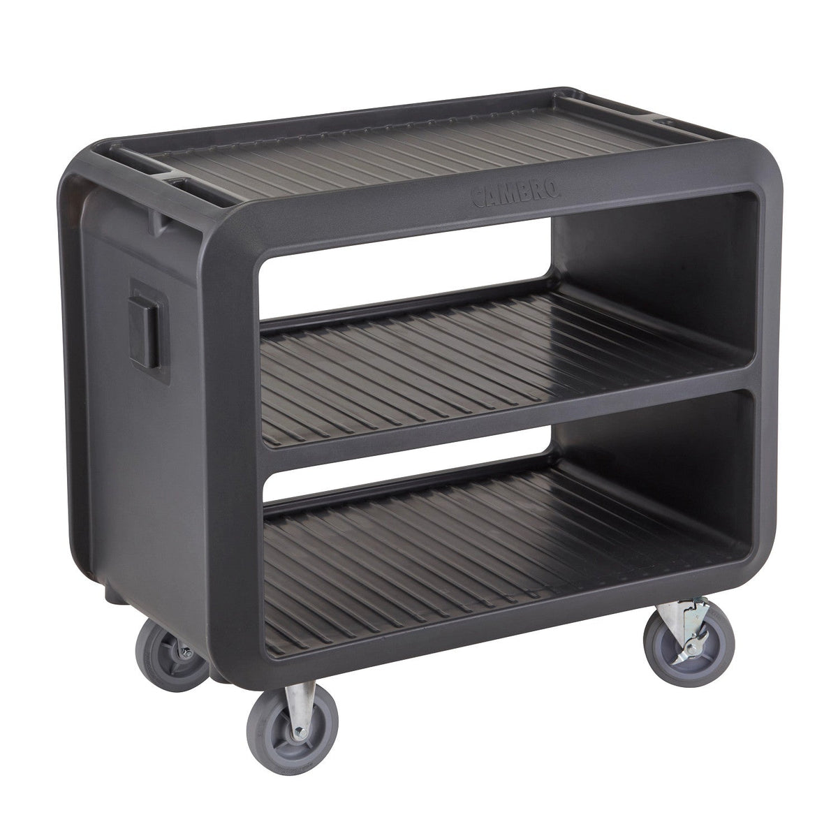 Cambro SC337615 Service Cart Pro Utility Cart, 41 1/2" x 23 5/8" x 37 1/4" - Charcoal Gray