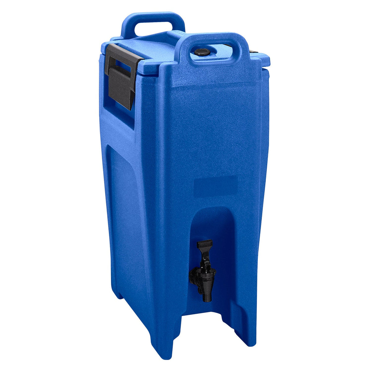 Cambro UC500186 Ultra Camtainer Insulated Beverage Dispenser, 5 1/4 gal. - Navy Blue